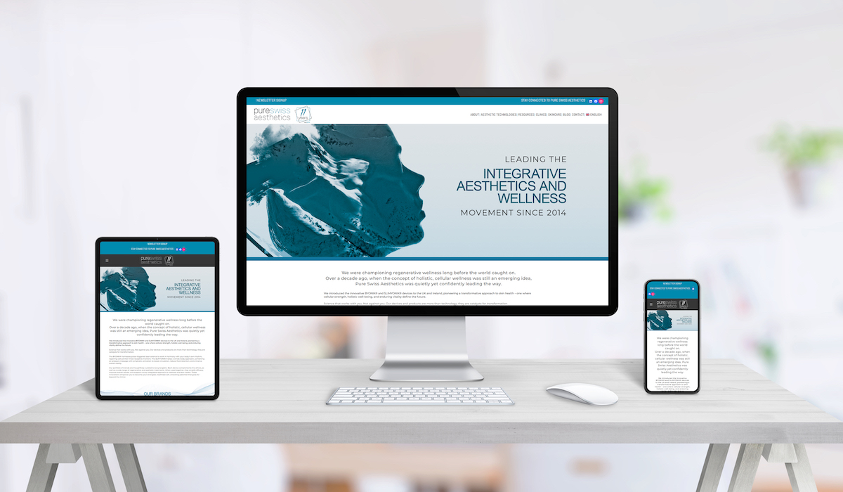 Responsive,Web,Desing,Studio,Page,Promotion,On,Tablet,,Computer,Display